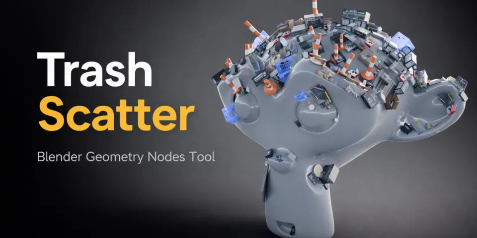 Trash Scatter – Procedural Scatter System